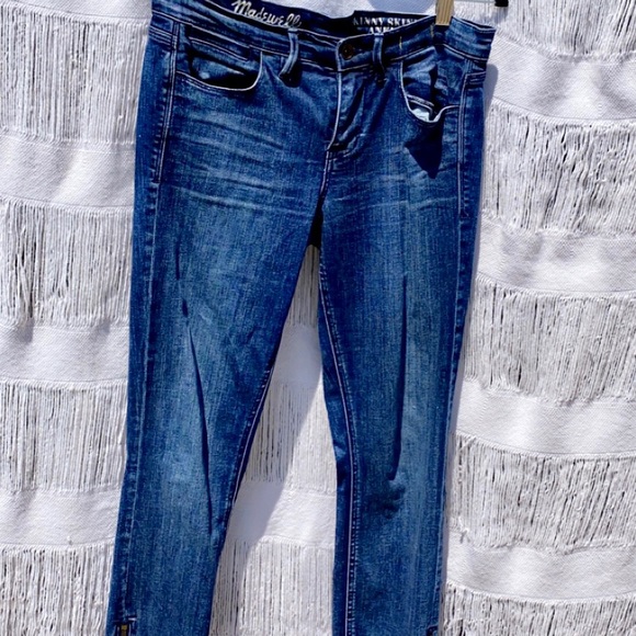 Madewell Skinny Skinny Ankle zipper Jeans - Picture 3 of 6